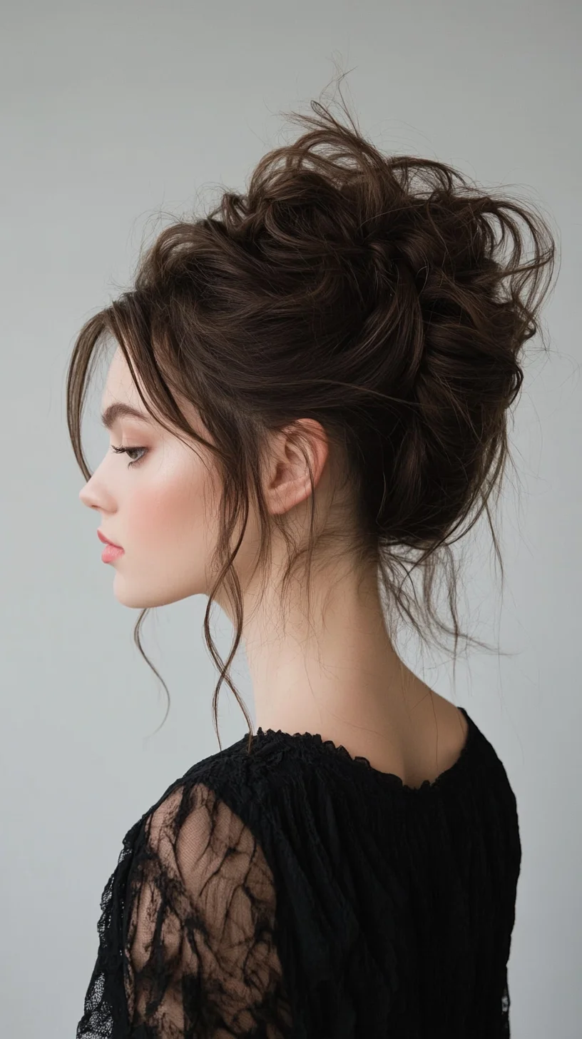 Effortlessly Chic The Messy Bun Revival