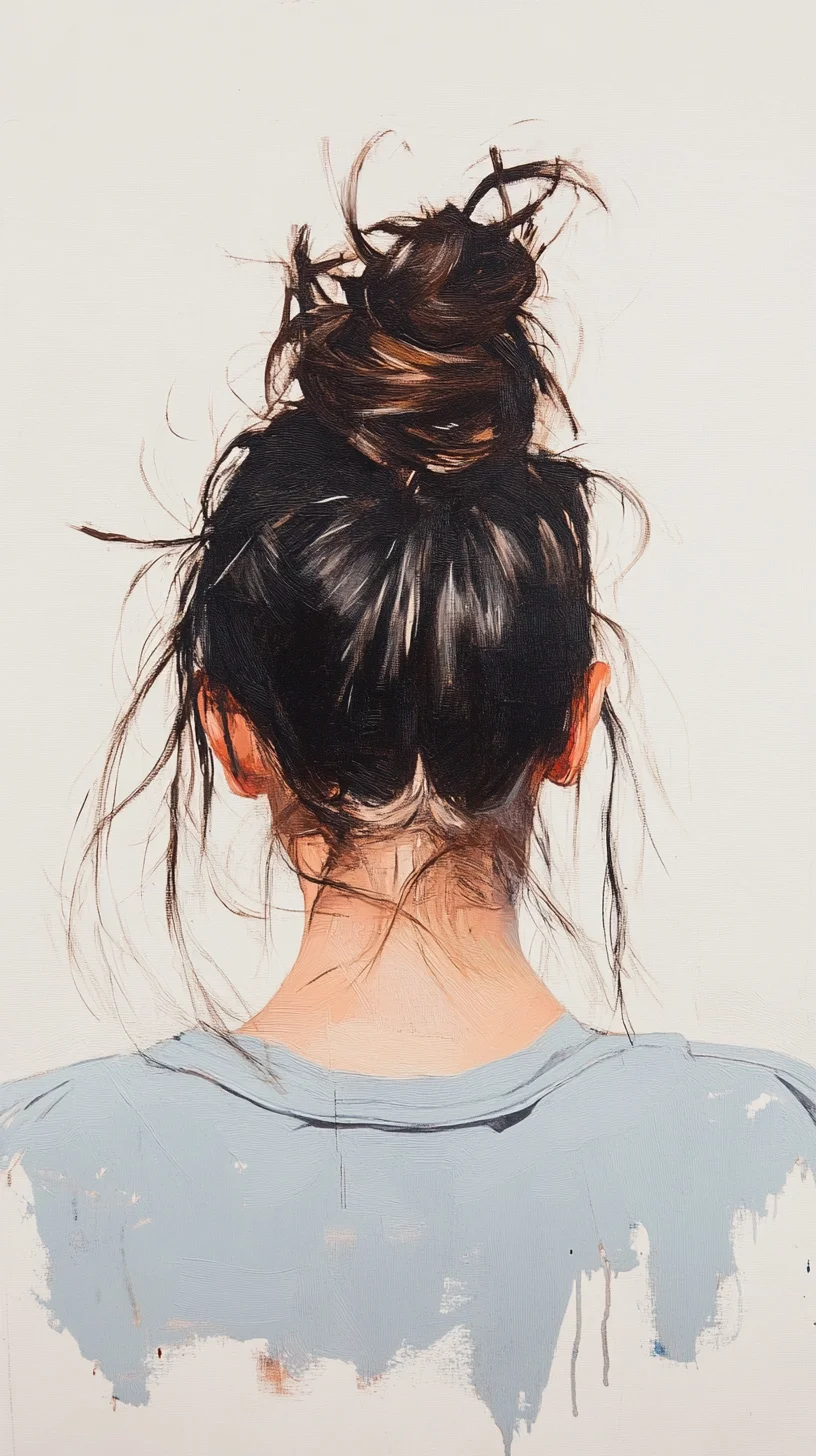 Effortlessly Chic The Messy Top Knot for Every Occasion