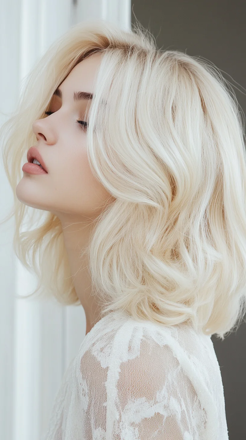 Effortlessly Chic: The Modern Beach Wave Bob