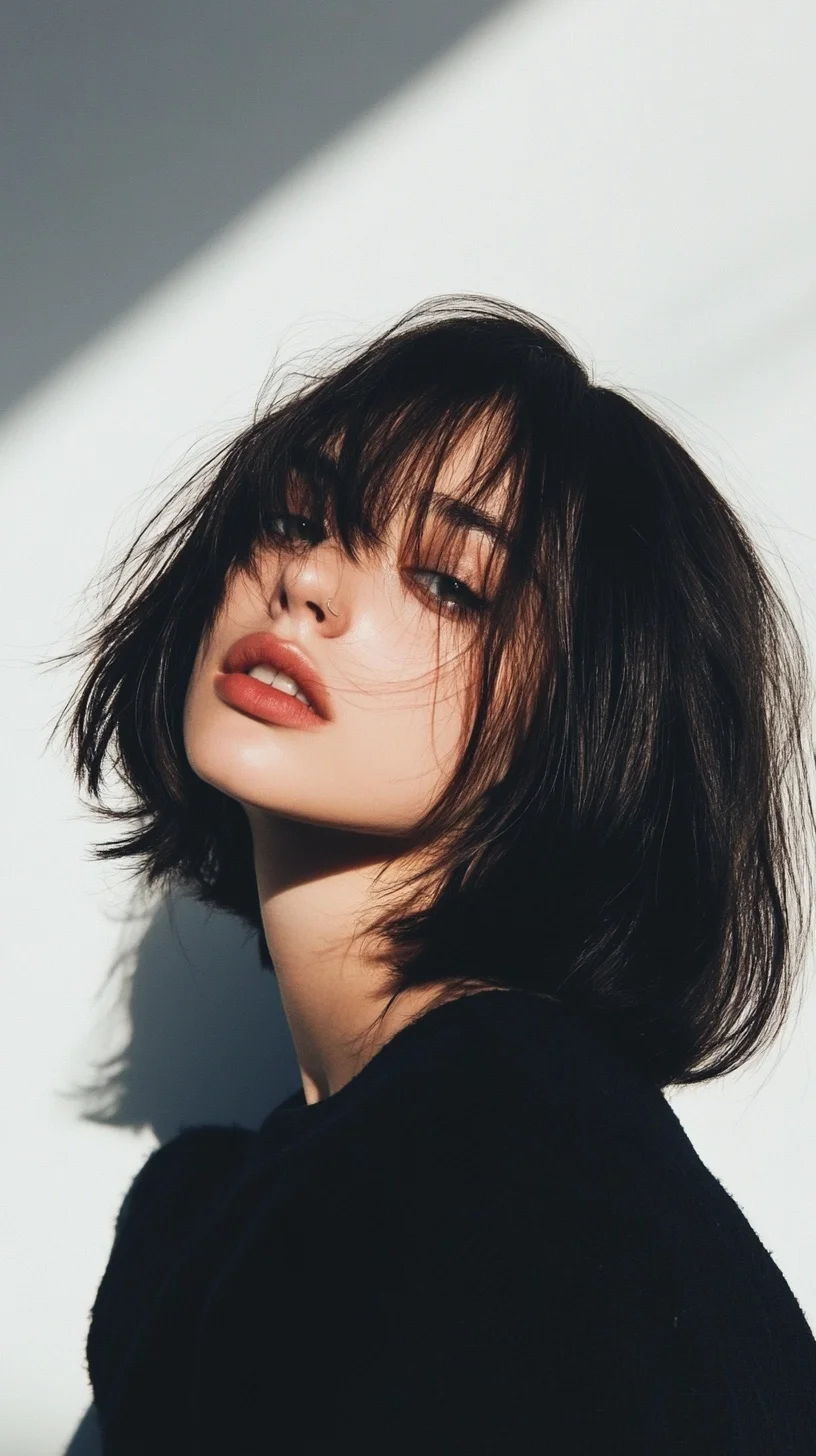 Effortlessly Chic The Modern Blunt Bob