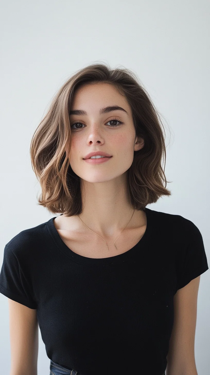 Effortlessly Chic The Modern Blunt Bob