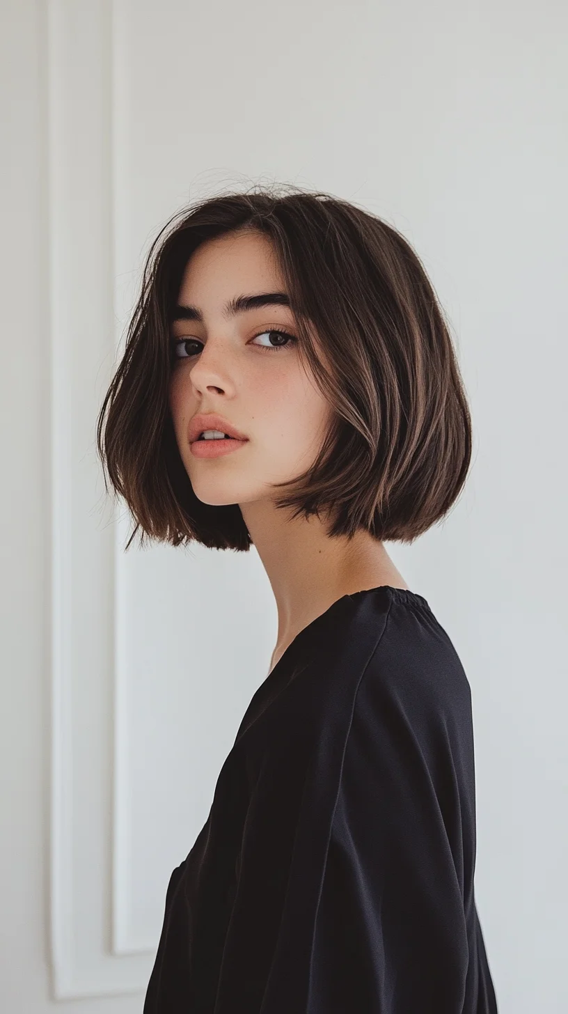 Effortlessly Chic: The Modern Bob Hairstyle