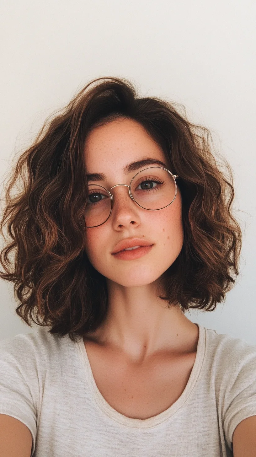 Effortlessly Chic The Modern Curly Bob