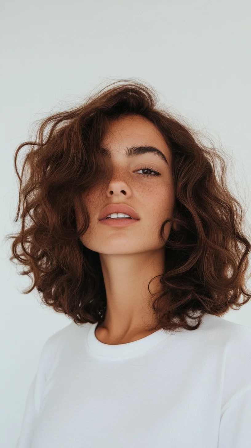 Effortlessly Chic The Modern Curly Bob