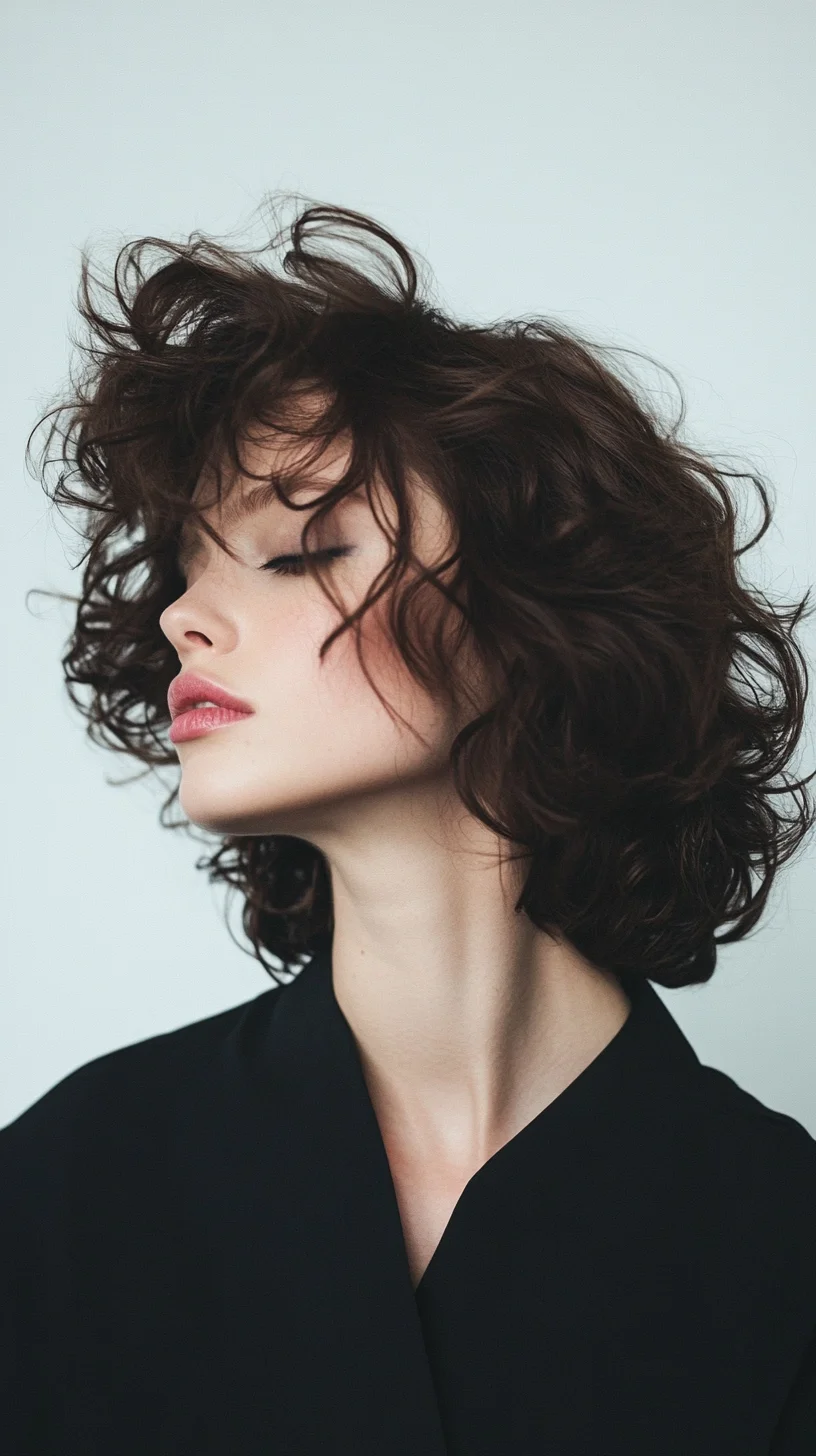 Effortlessly Chic The Modern Curly Bob