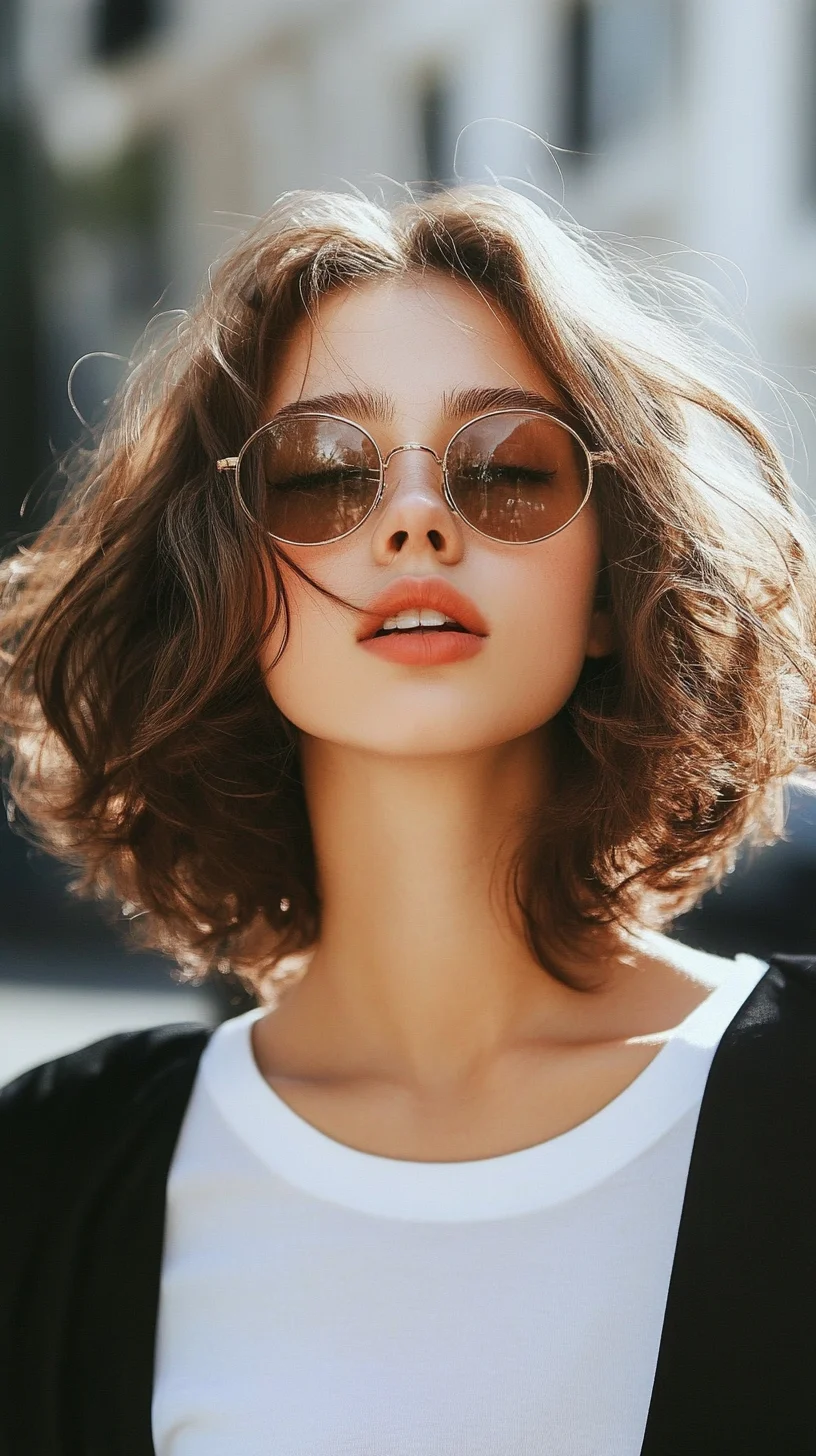 Effortlessly Chic The Modern Fluffy Bob