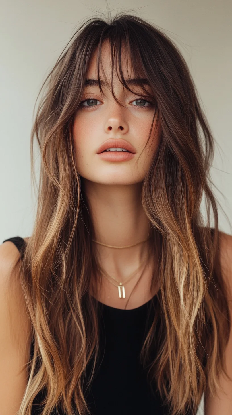 Effortlessly Chic: The Modern Long Layered Hairstyle