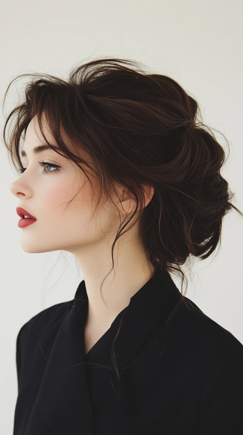 Effortlessly Chic The Modern Loose Updo