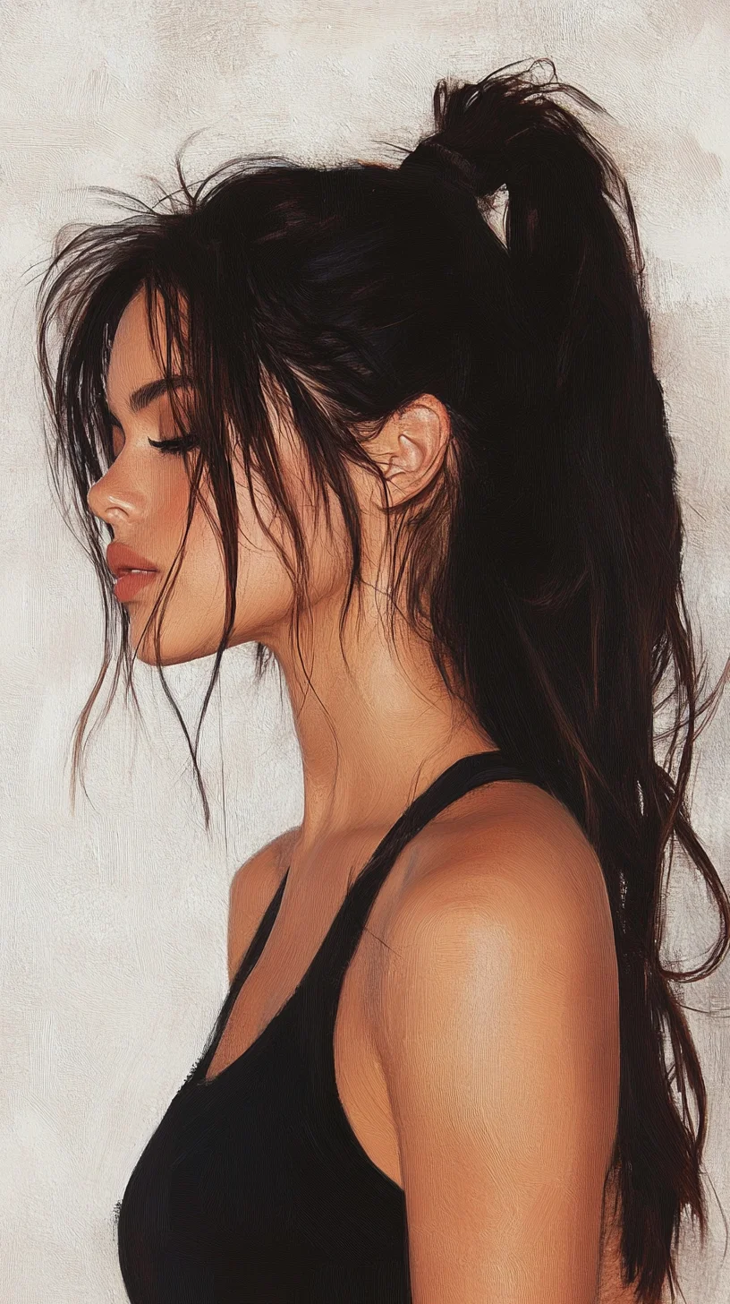 Effortlessly Chic The Modern Messy Ponytail