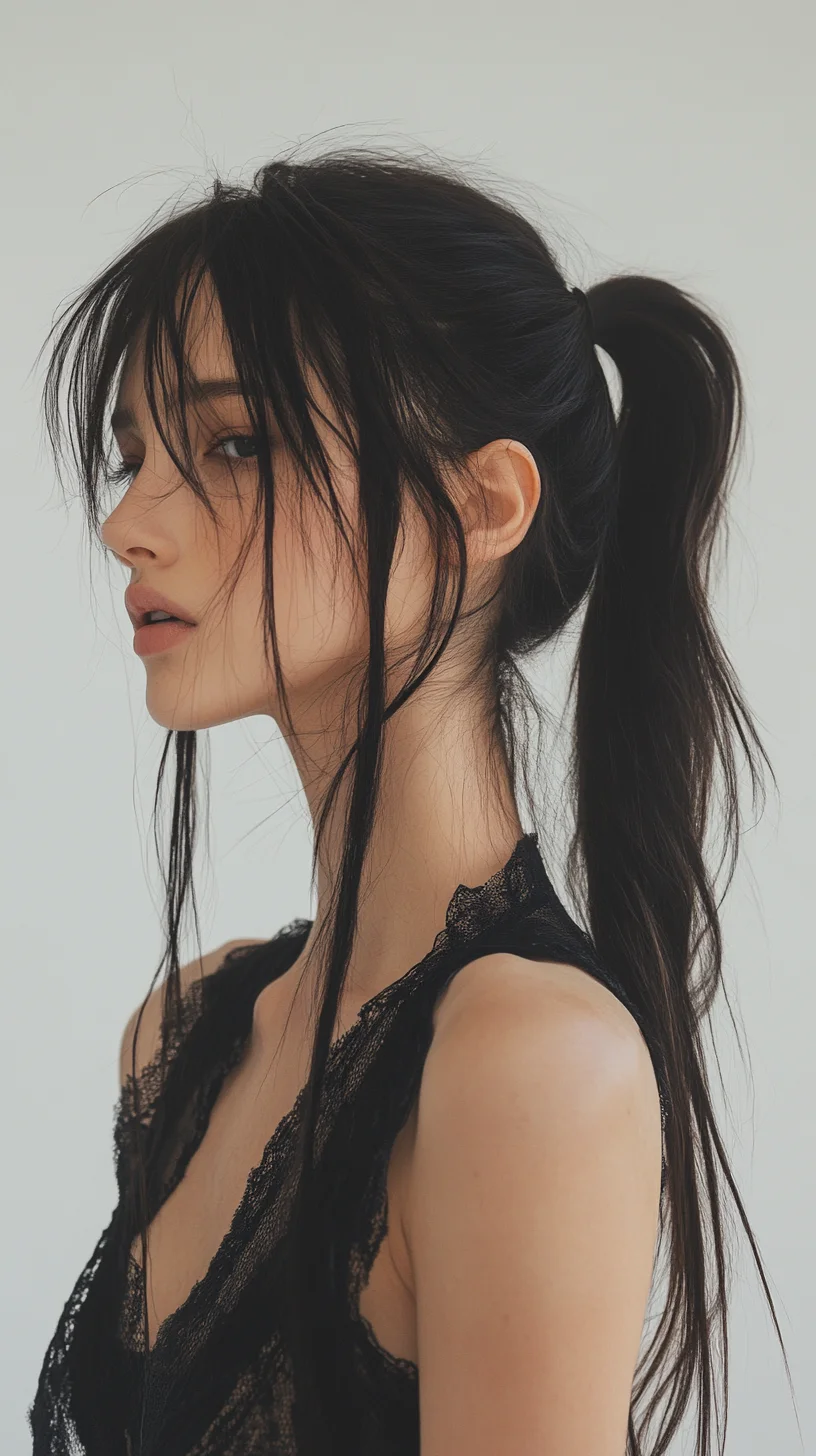 Effortlessly Chic The Modern Messy Ponytail