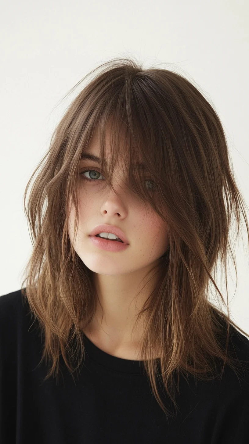 Effortlessly Chic The Modern Shag Haircut