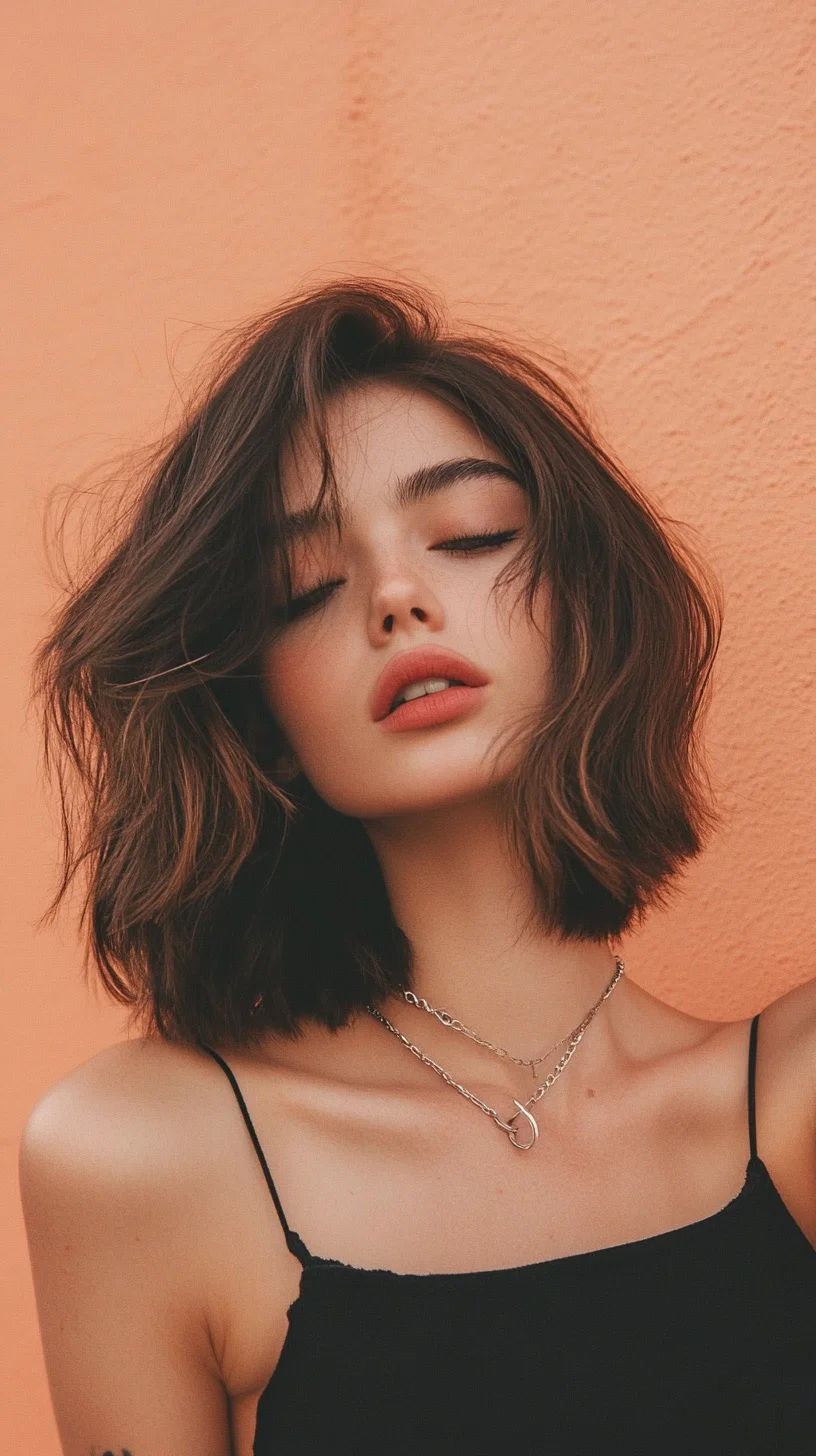 Effortlessly Chic: The Modern Shaggy Bob