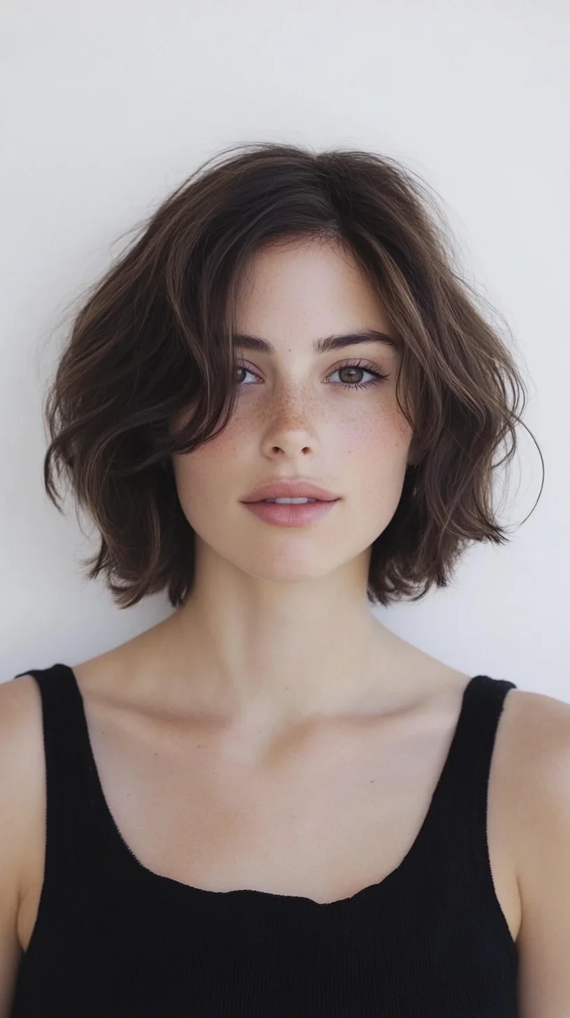 Effortlessly Chic: The Modern Shaggy Bob