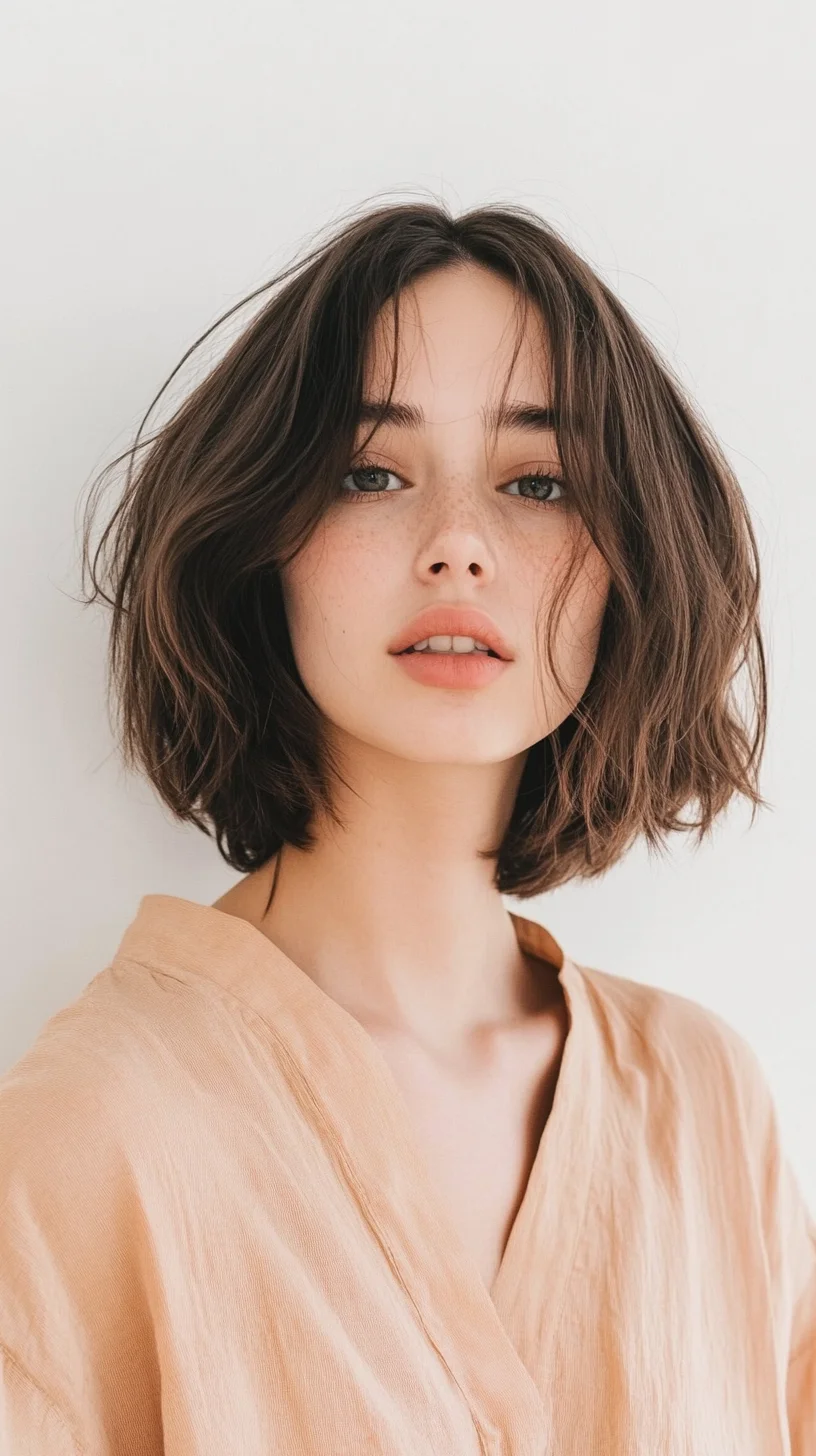 Effortlessly Chic The Modern Shaggy Bob