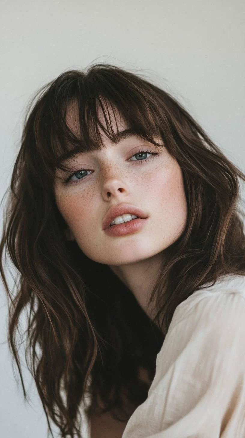 Effortlessly Chic The Modern Soft Wave Bob with Bangs