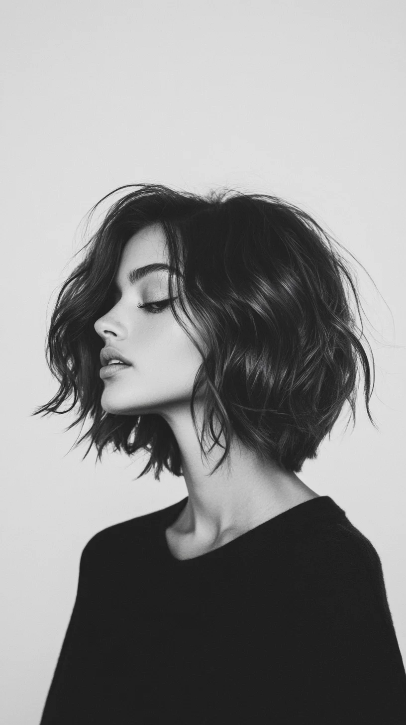 Effortlessly Chic The Modern Textured Bob