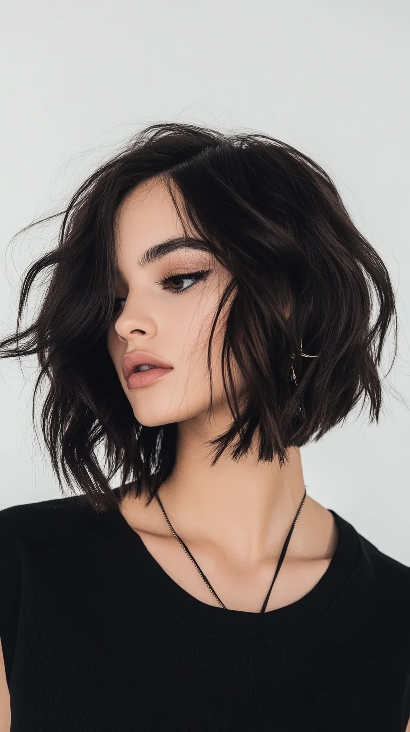 Effortlessly Chic The Modern Textured Bob