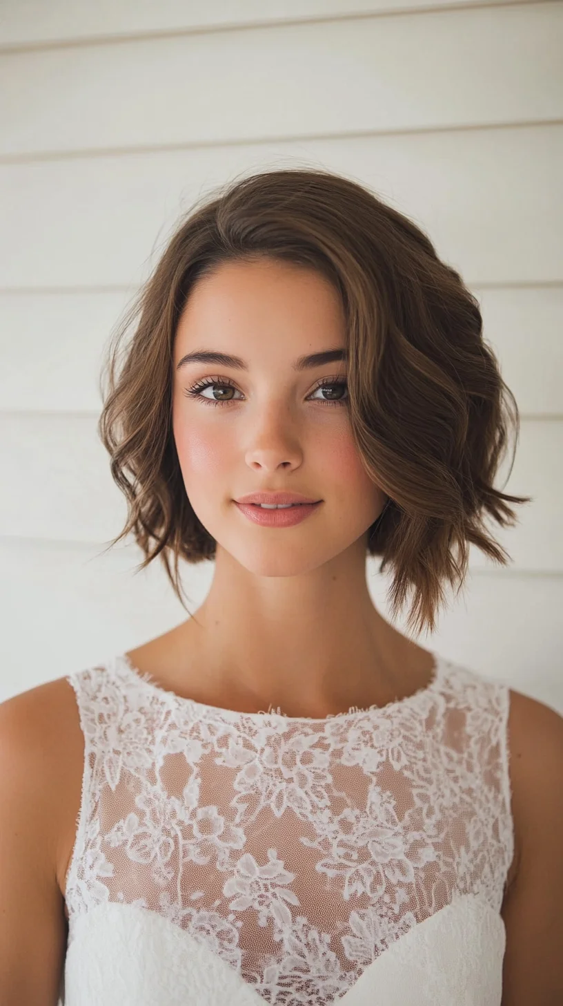 Effortlessly Chic The Modern Textured Bob