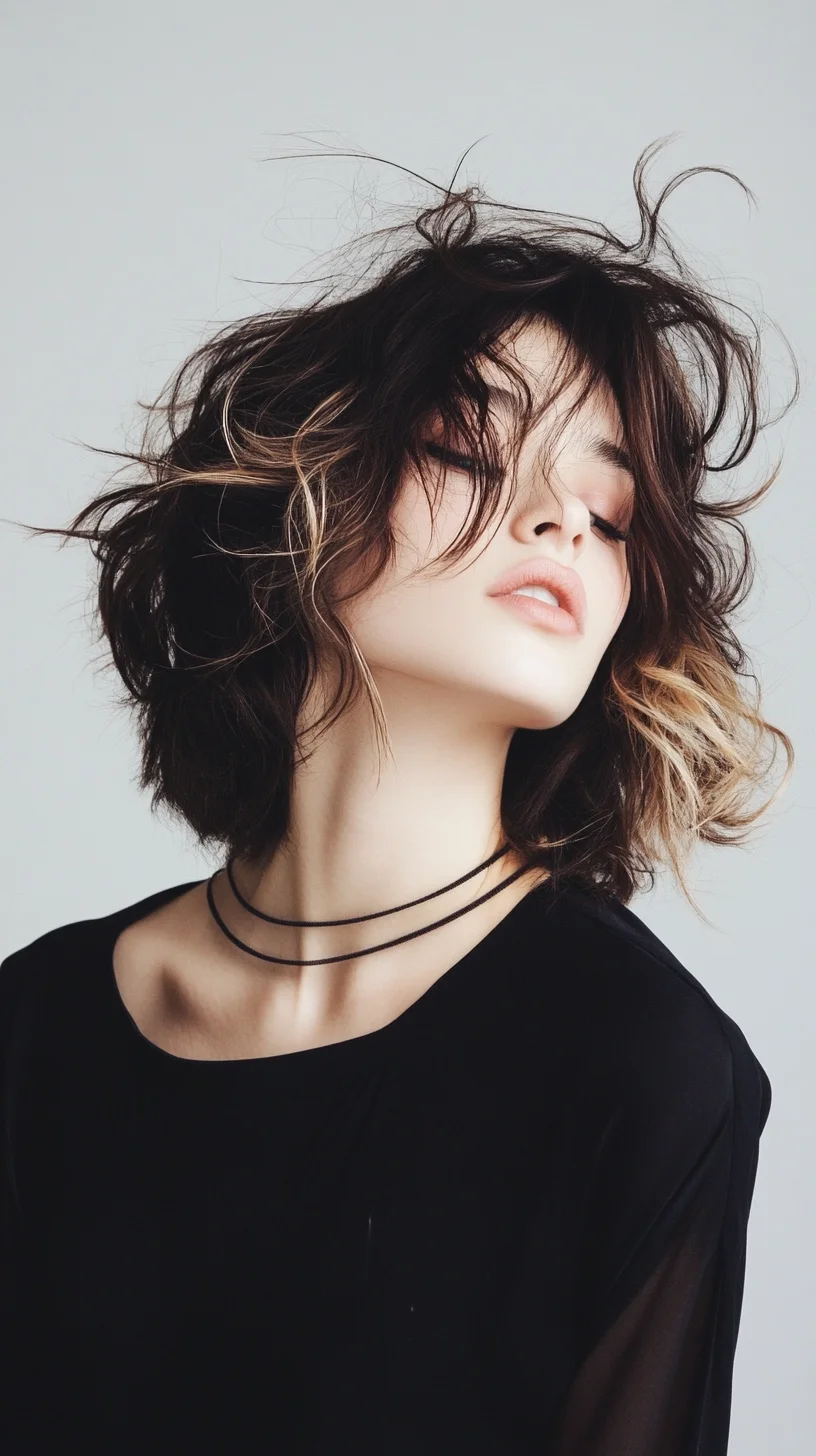 Effortlessly Chic The Modern Textured Bob