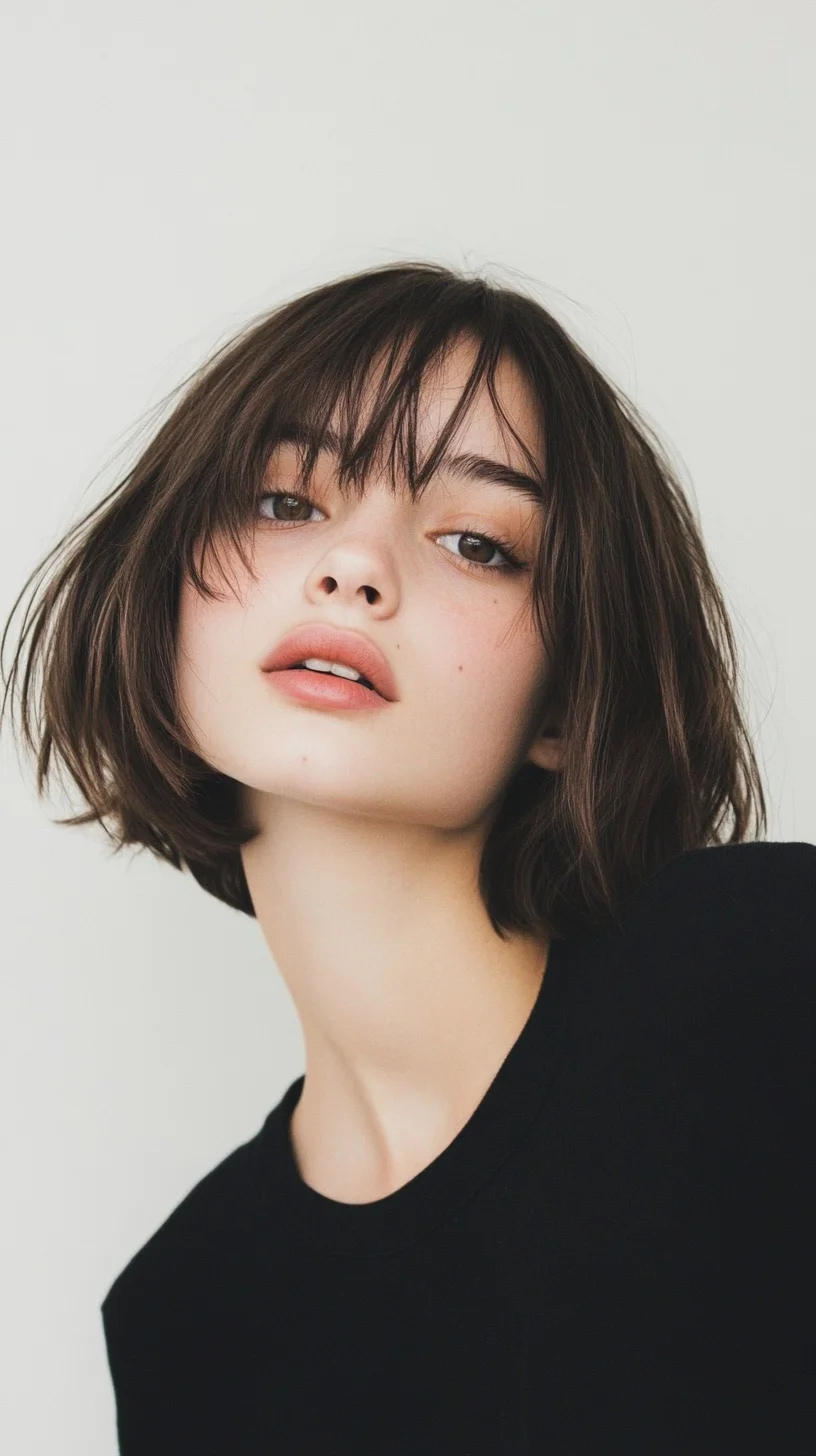 Effortlessly Chic The Modern Textured Bob