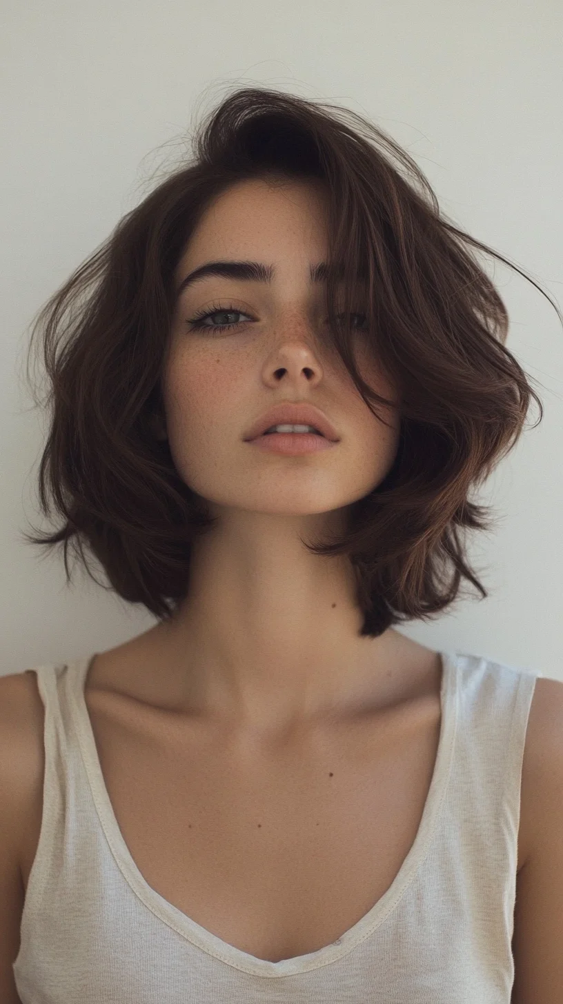 Effortlessly Chic The Modern Textured Bob