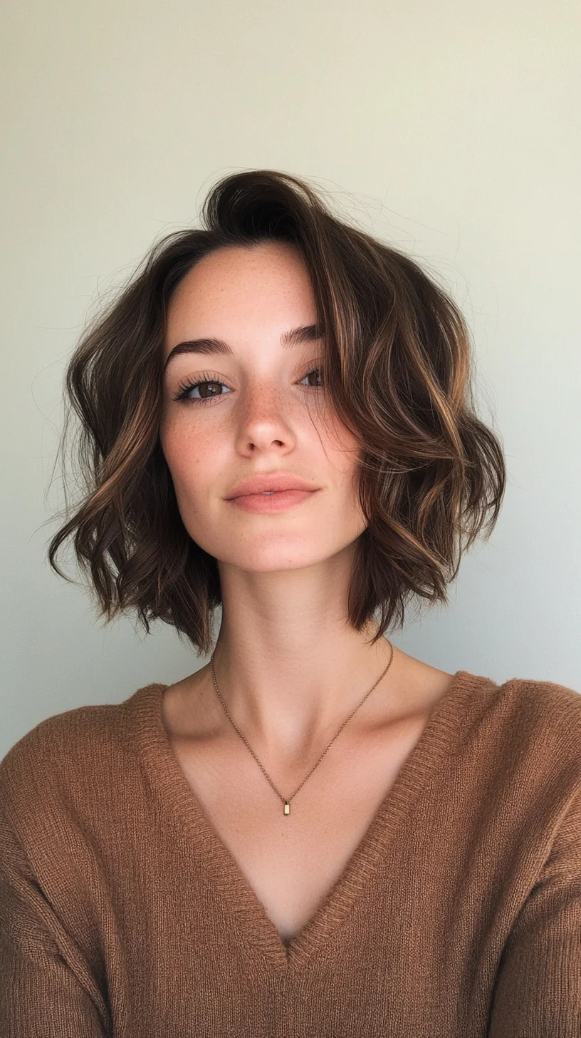 Effortlessly Chic The Modern Textured Bob