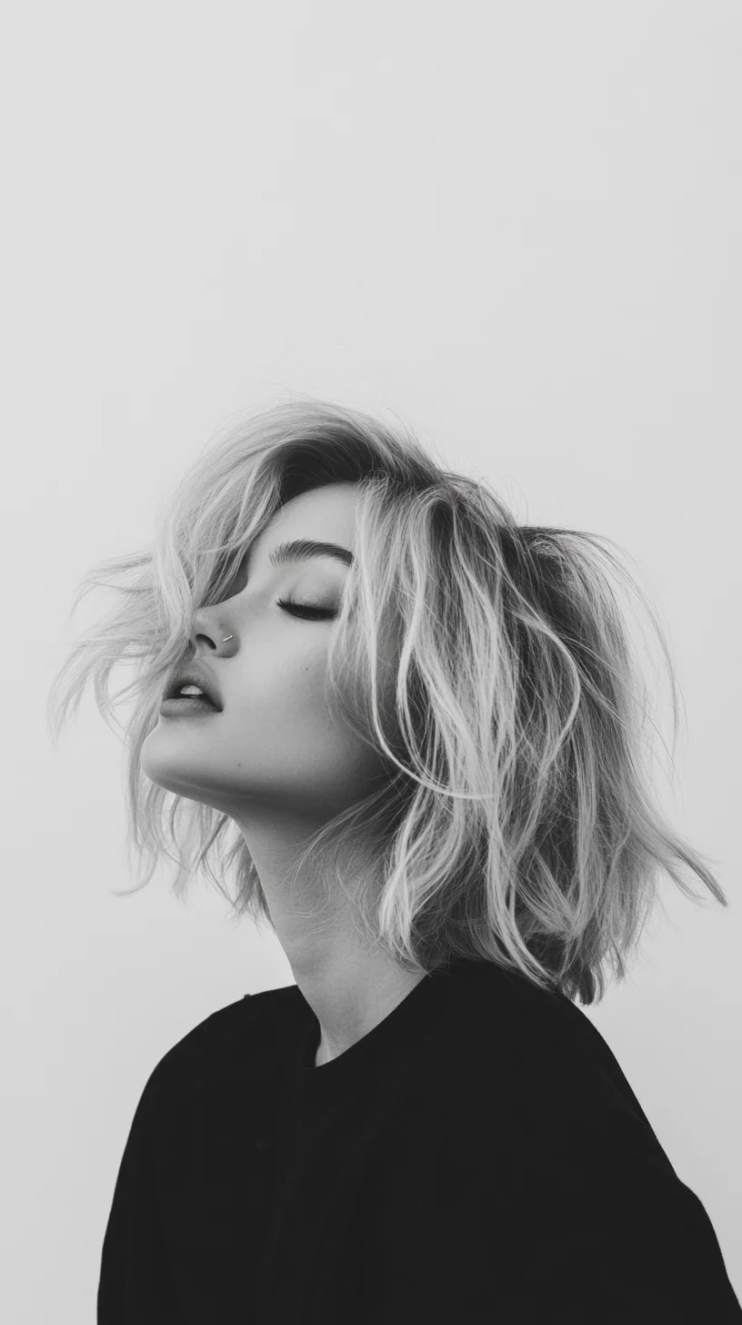 Effortlessly Chic The Modern Textured Bob