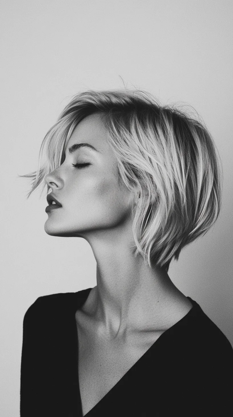 Effortlessly Chic The Modern Textured Bob