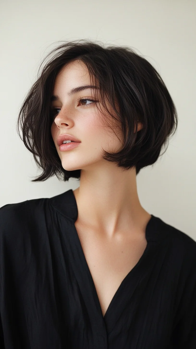 Effortlessly Chic The Modern Textured Bob