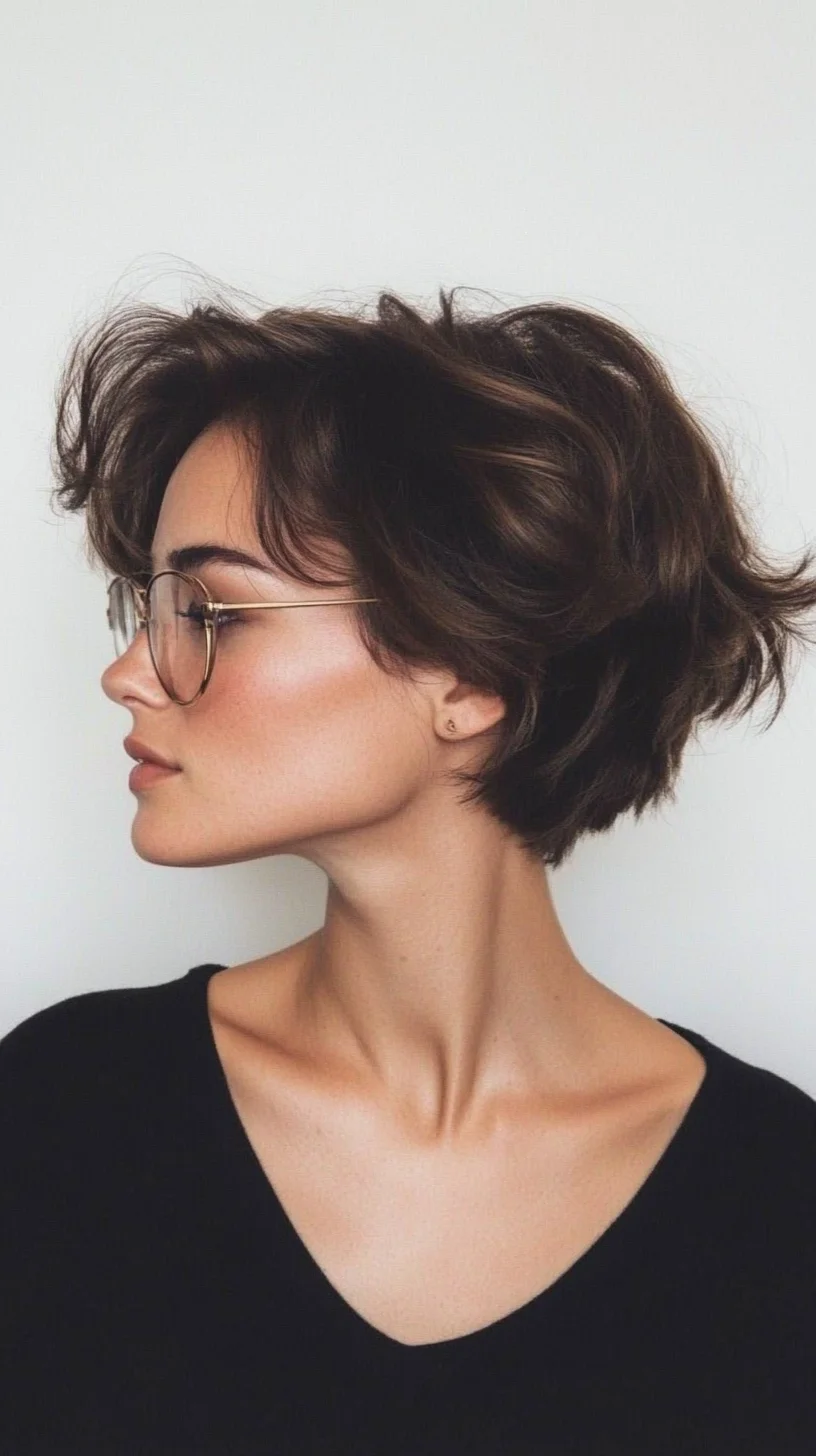 Effortlessly Chic The Modern Textured Bob for a Fresh Look