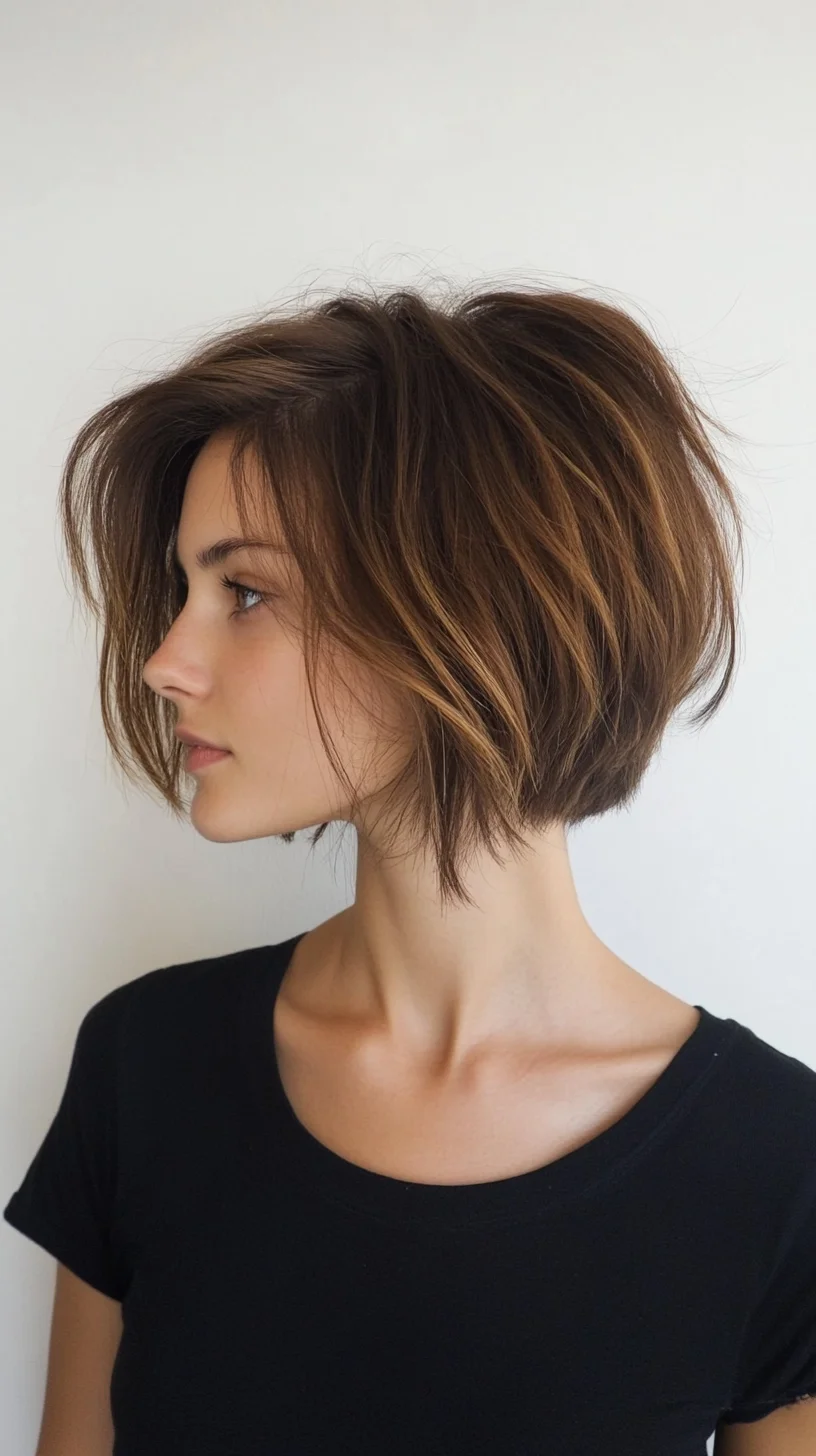 Effortlessly Chic The Modern Textured Bob for a Fresh Look