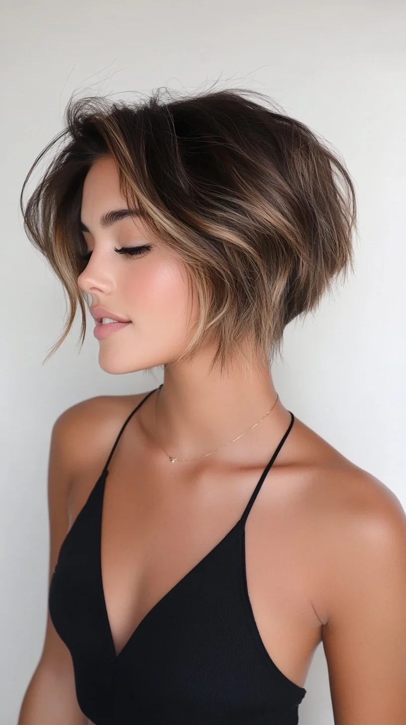 Effortlessly Chic The Modern Textured Bob for Every Occasion