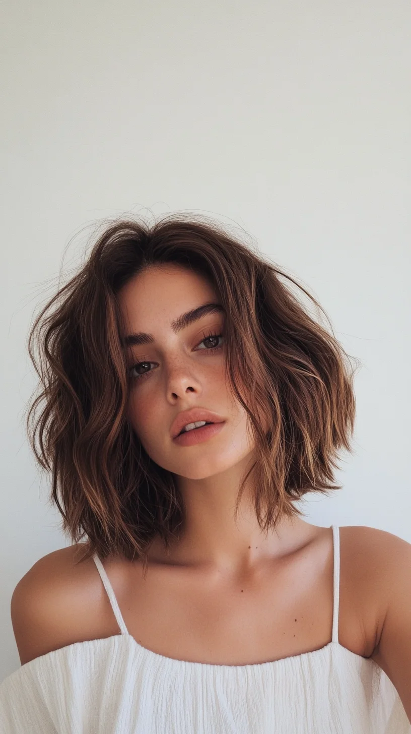 Effortlessly Chic The Modern Textured Bob for Every Occasion