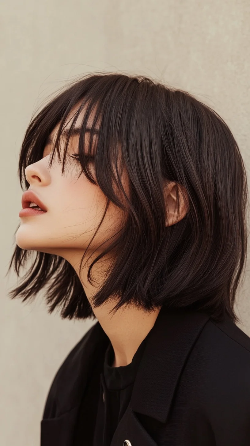 Effortlessly Chic The Modern Textured Lob