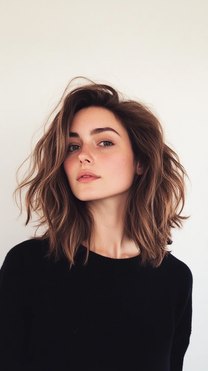 Effortlessly Chic The Modern Textured Lob