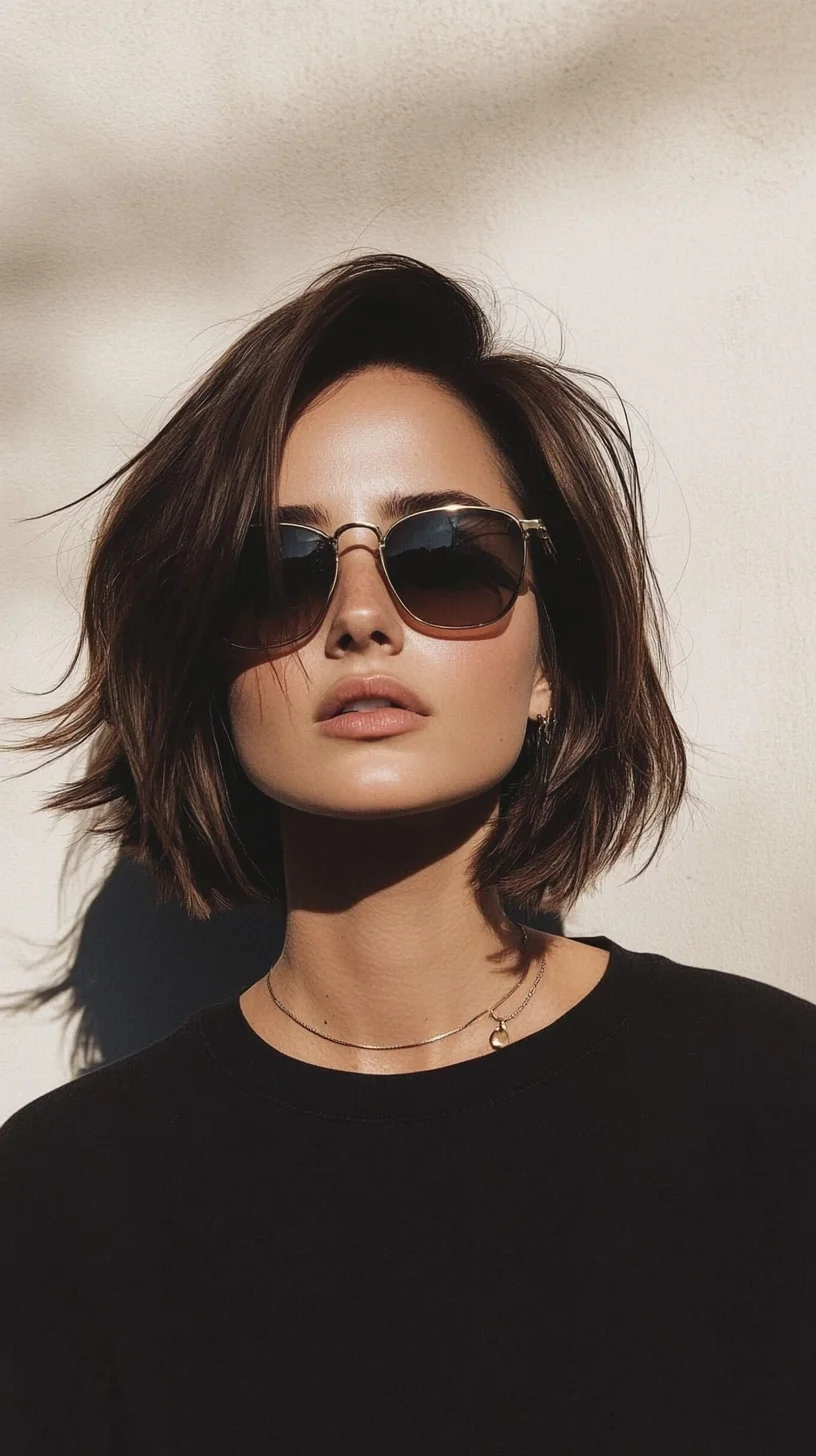 Effortlessly Chic The Modern Textured Lob