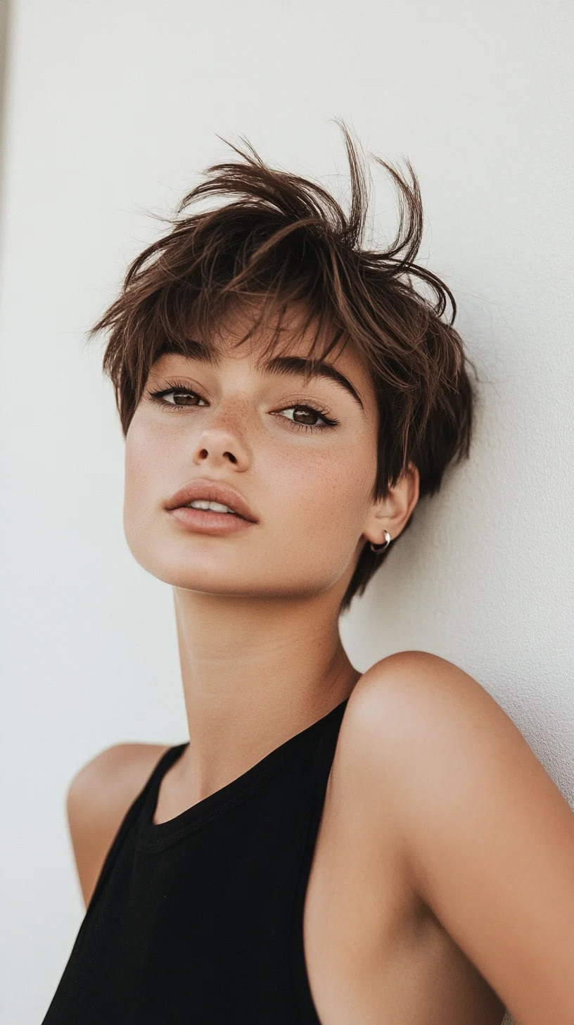 Effortlessly Chic The Modern Textured Pixie Cut