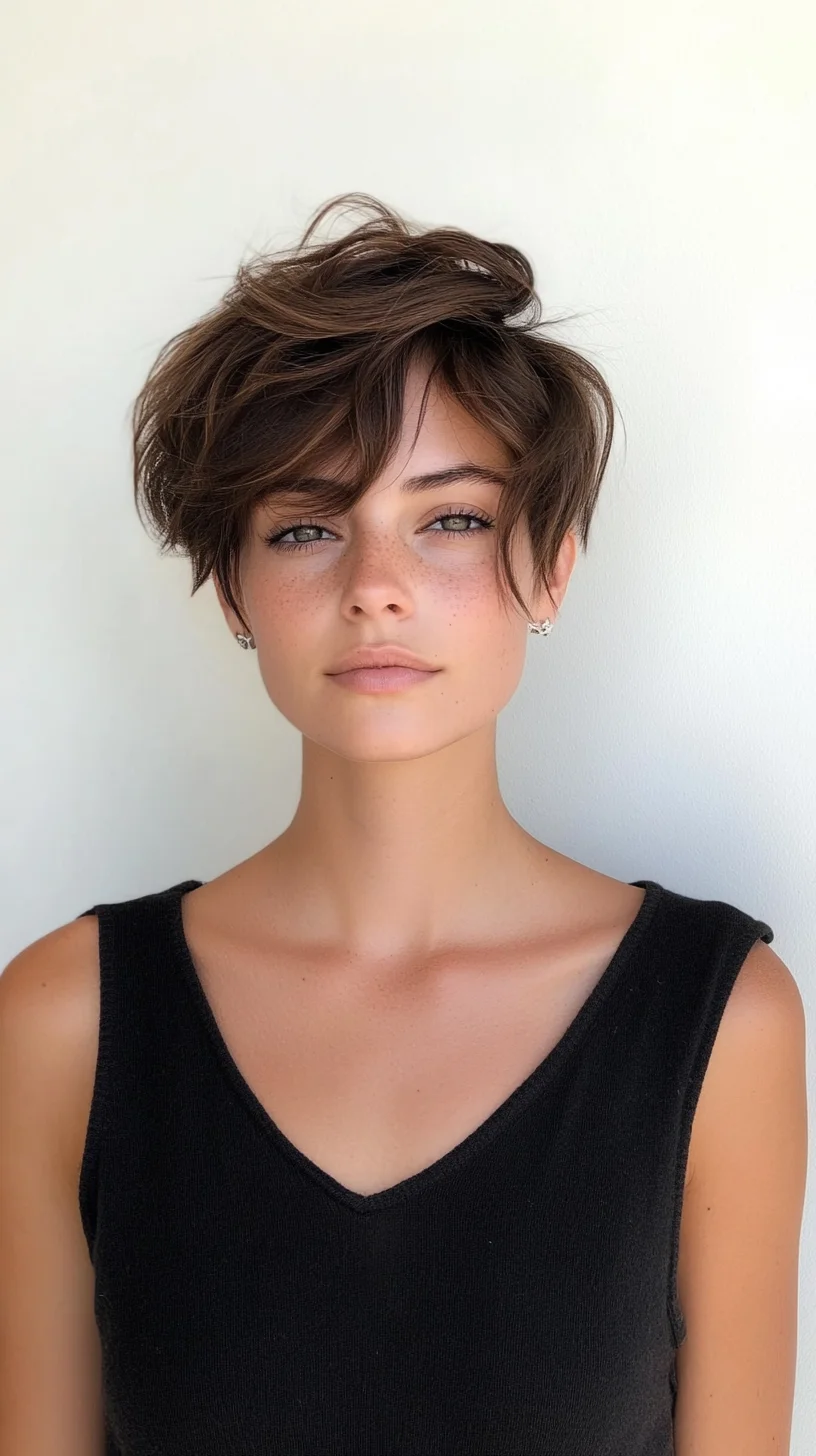 Effortlessly Chic The Modern Textured Pixie Cut