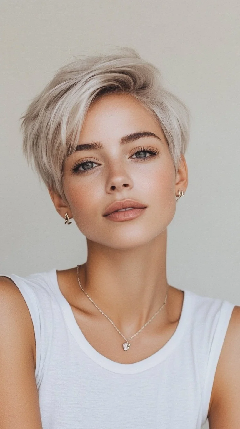 Effortlessly Chic The Modern Textured Pixie Cut