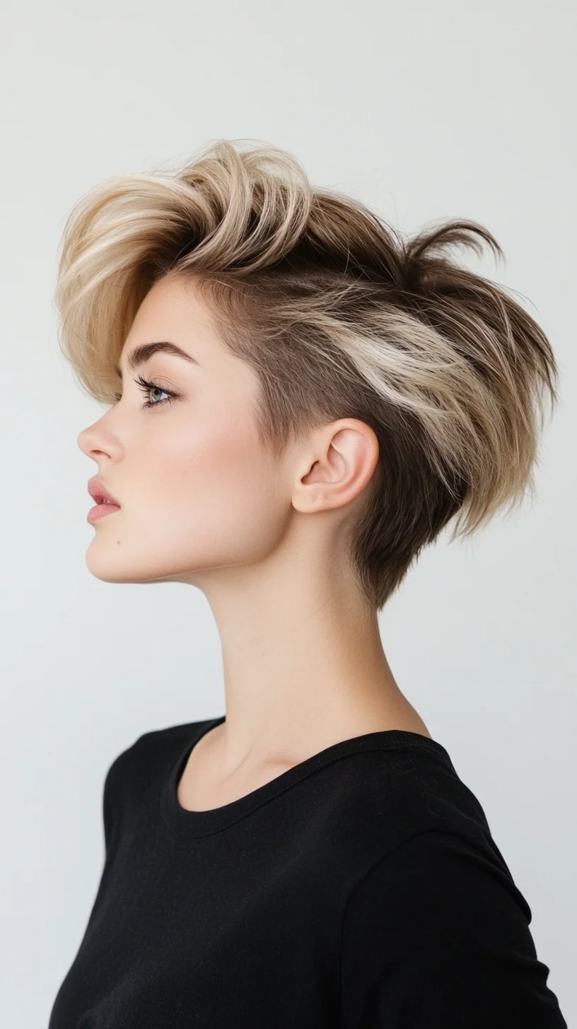 Effortlessly Chic The Modern Textured Pixie Cut