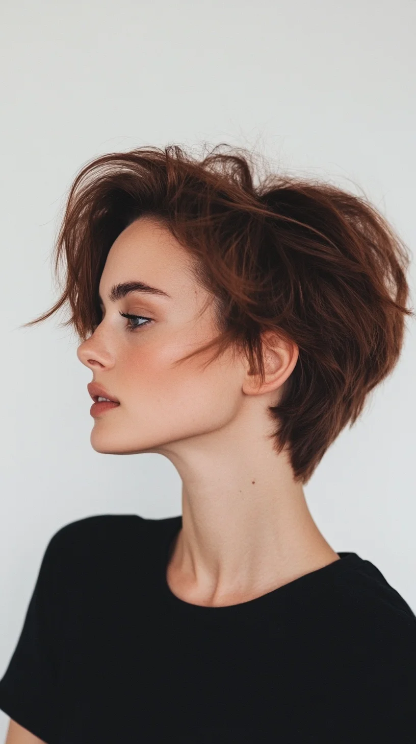 Effortlessly Chic The Modern Textured Pixie Cut