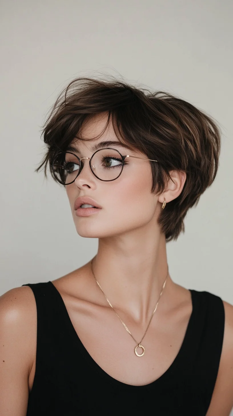 Effortlessly Chic The Modern Textured Pixie Cut