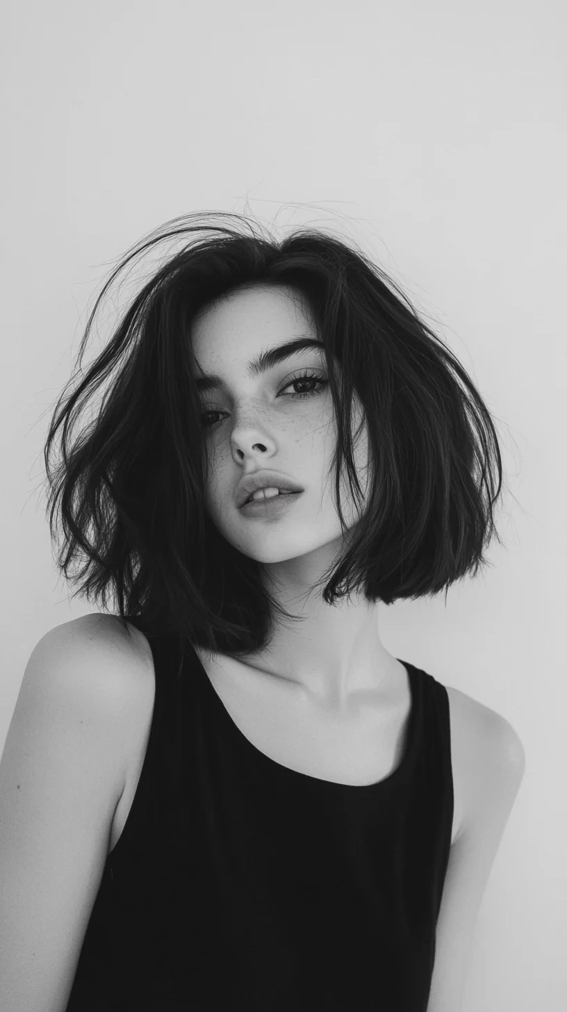 Effortlessly Chic The Modern Tousled Bob