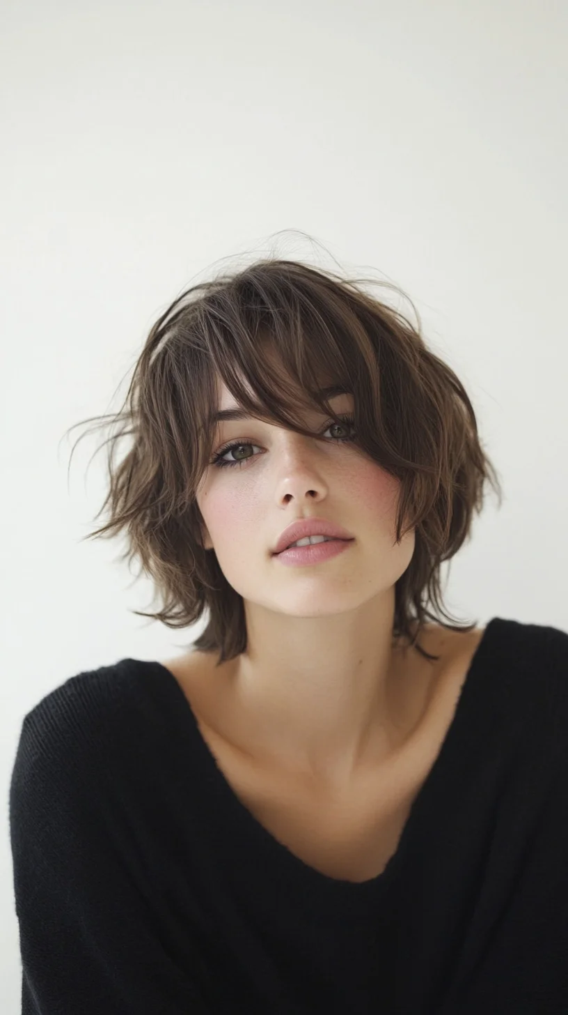 Effortlessly Chic: The Modern Wavy Bob