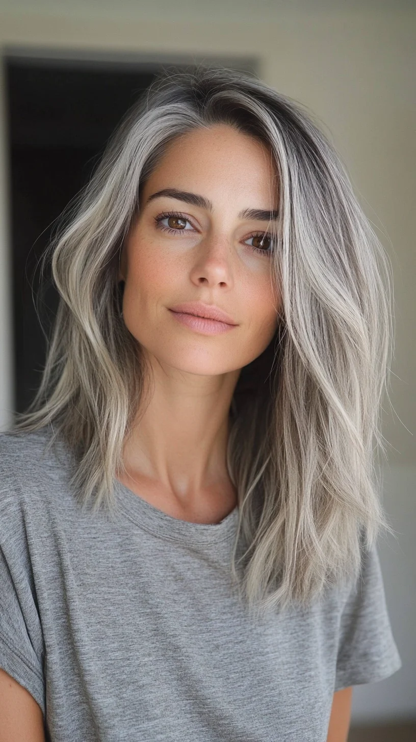 Effortlessly Chic The Perfect Balayage Lob for Modern Elegance