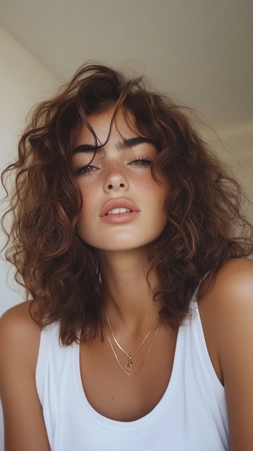 Effortlessly Chic The Perfect Beachy Curly Bob