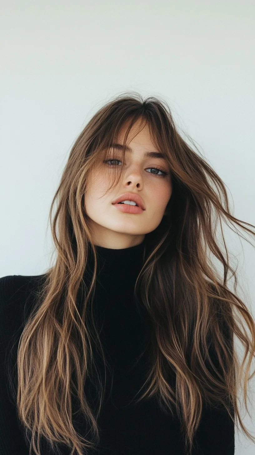 Effortlessly Chic The Perfect Long Layered Waves