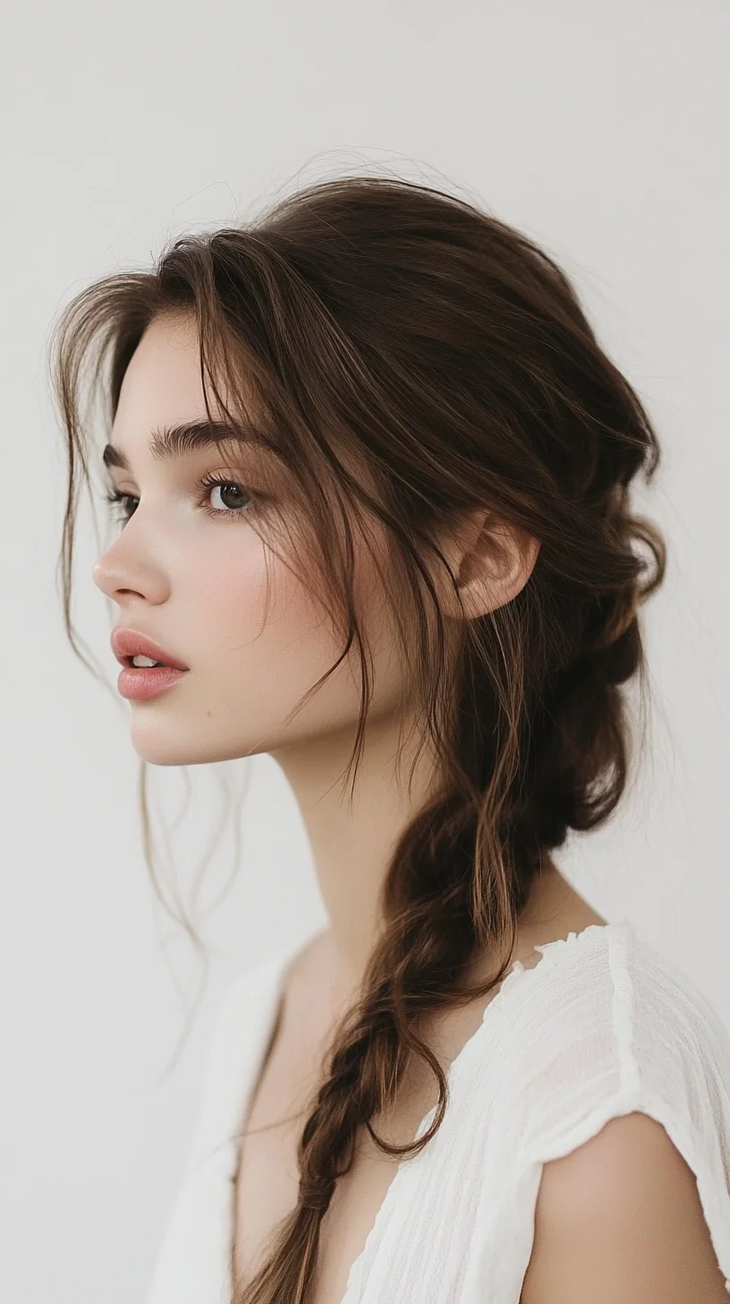 Effortlessly Chic The Perfect Loose Braid for Any Occasion