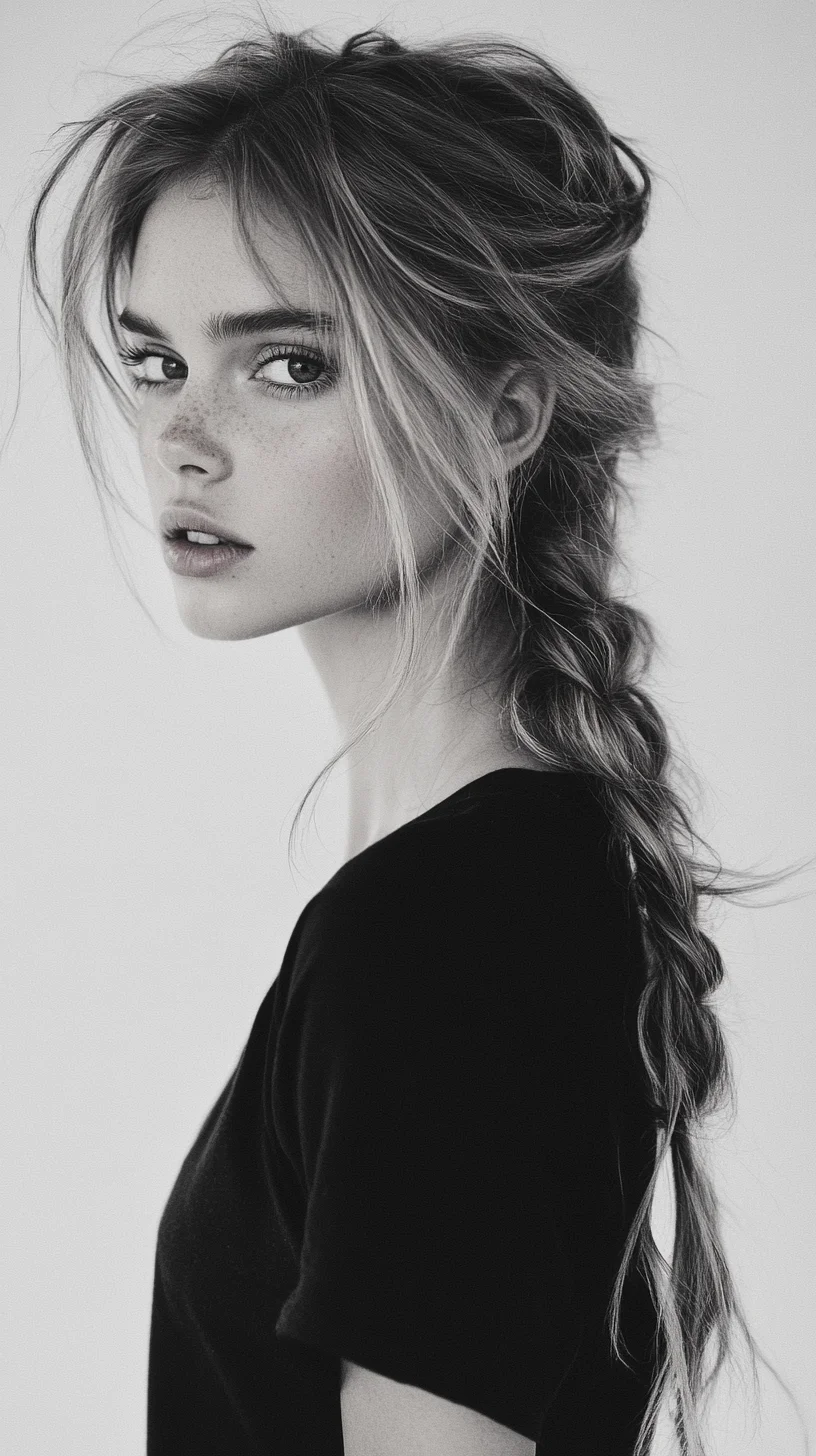 Effortlessly Chic The Perfect Messy Braid for Any Occasion