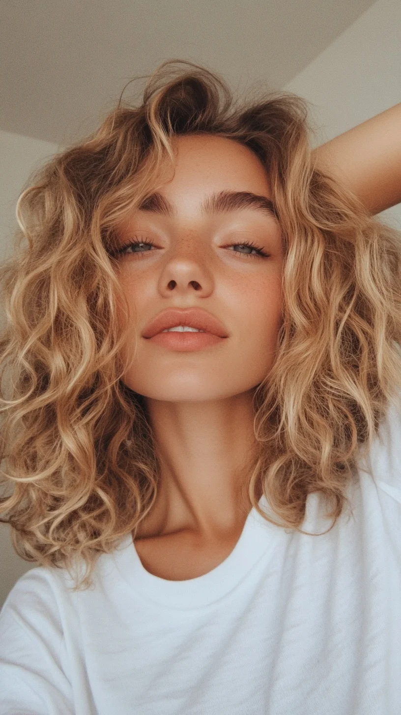 Effortlessly Chic: The Perfect Soft Curly Bob